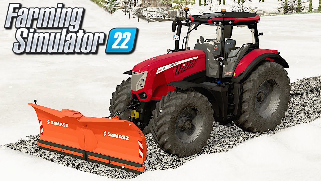 Odśnieżanie ❄️ - Farming Simulator 22