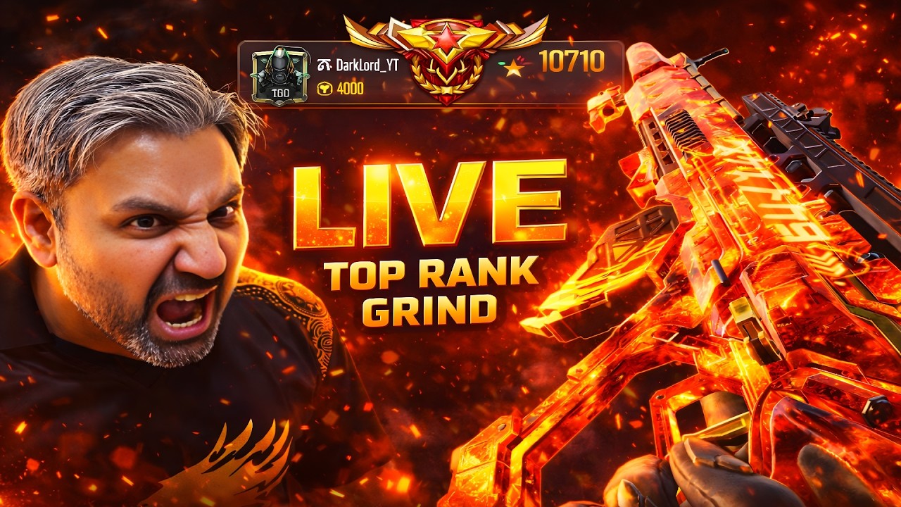 🔴 LIVE🔴 COD Mobile Rank Push | Top 1k Leaderboard