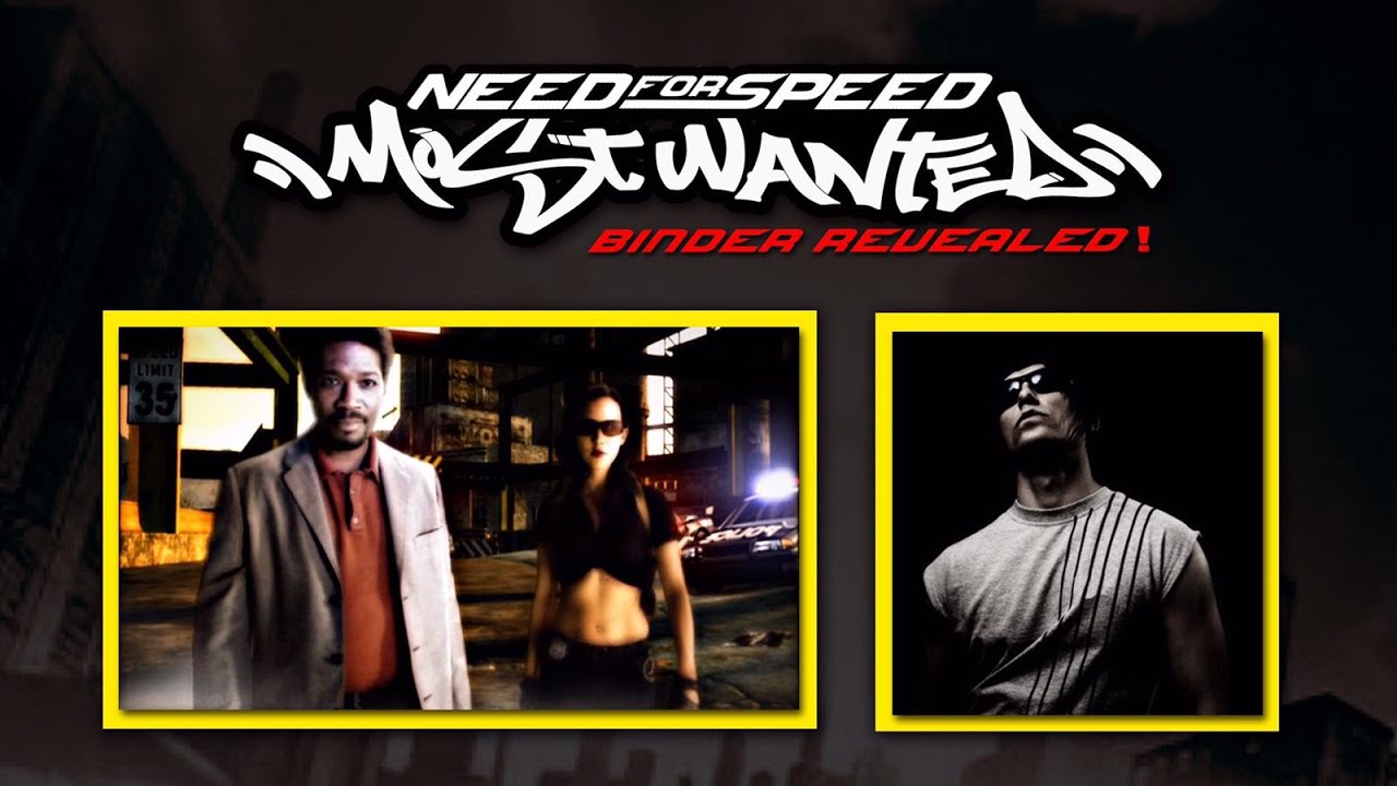 Need for Speed: Most Wanted Binder Revealed with 