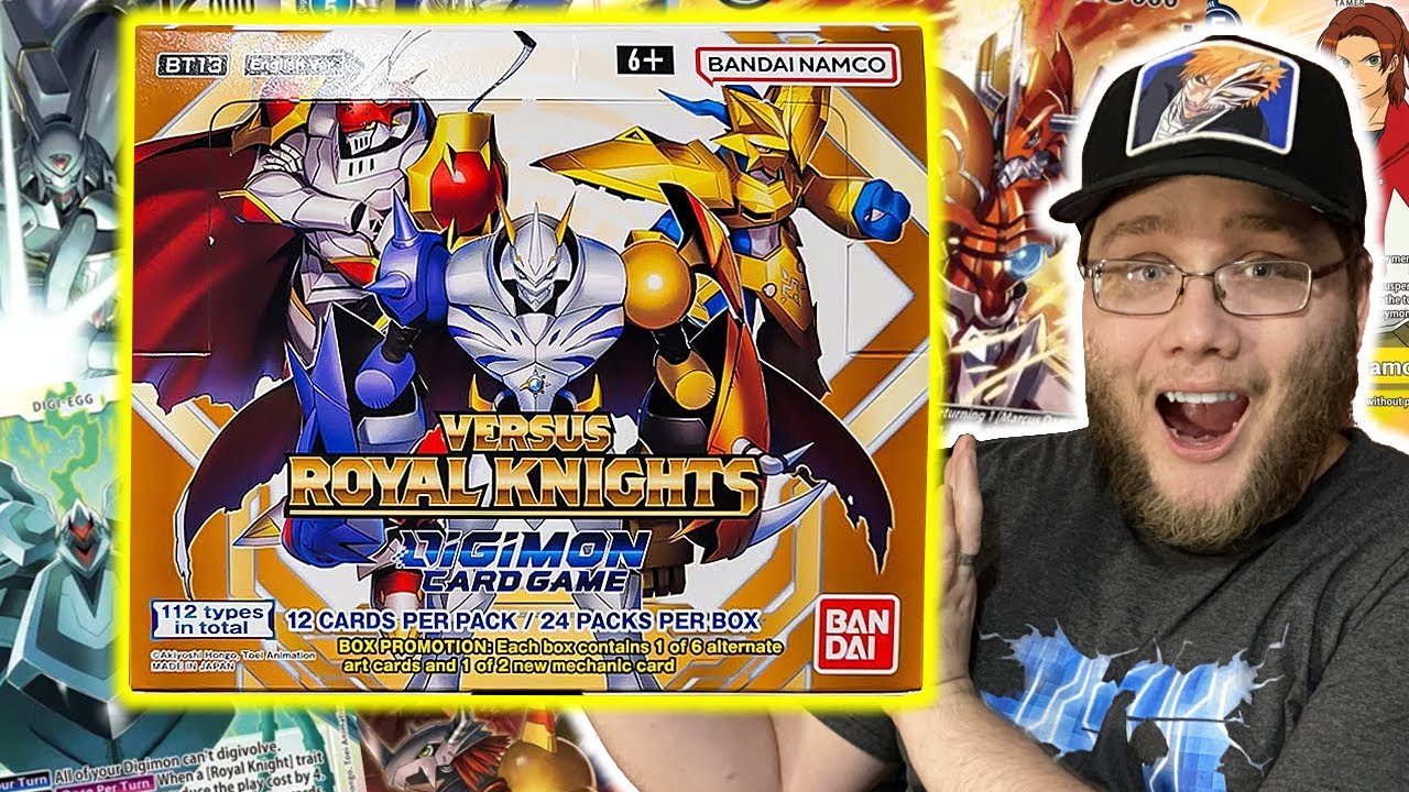 INSANE SET! BT13 Versus Royal Knights Booster Box Opening | Digimon Card Game