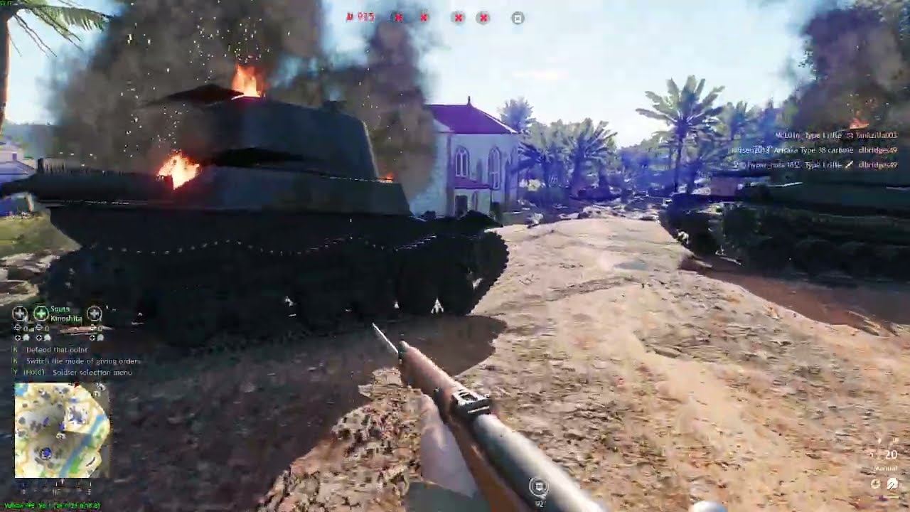 Lets Play Enlisted  - Part 01 - Japan, Alligator Creek (Destruction)