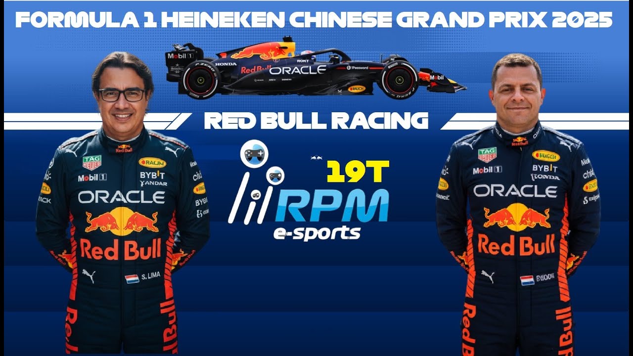 19ª CAMPEONATO 
F1® 25 - LIGA RPM e-sports (GP  CHINAI) 3ªEtapa