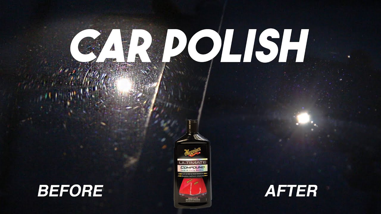 How to Remove Swirl Marks on a Black Car with Meguiar's Ultimate Compound