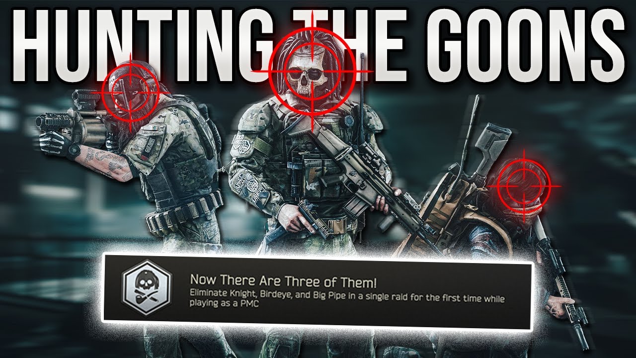 Trying to Hunt The GOONS for The First Time - Escape from Tarkov