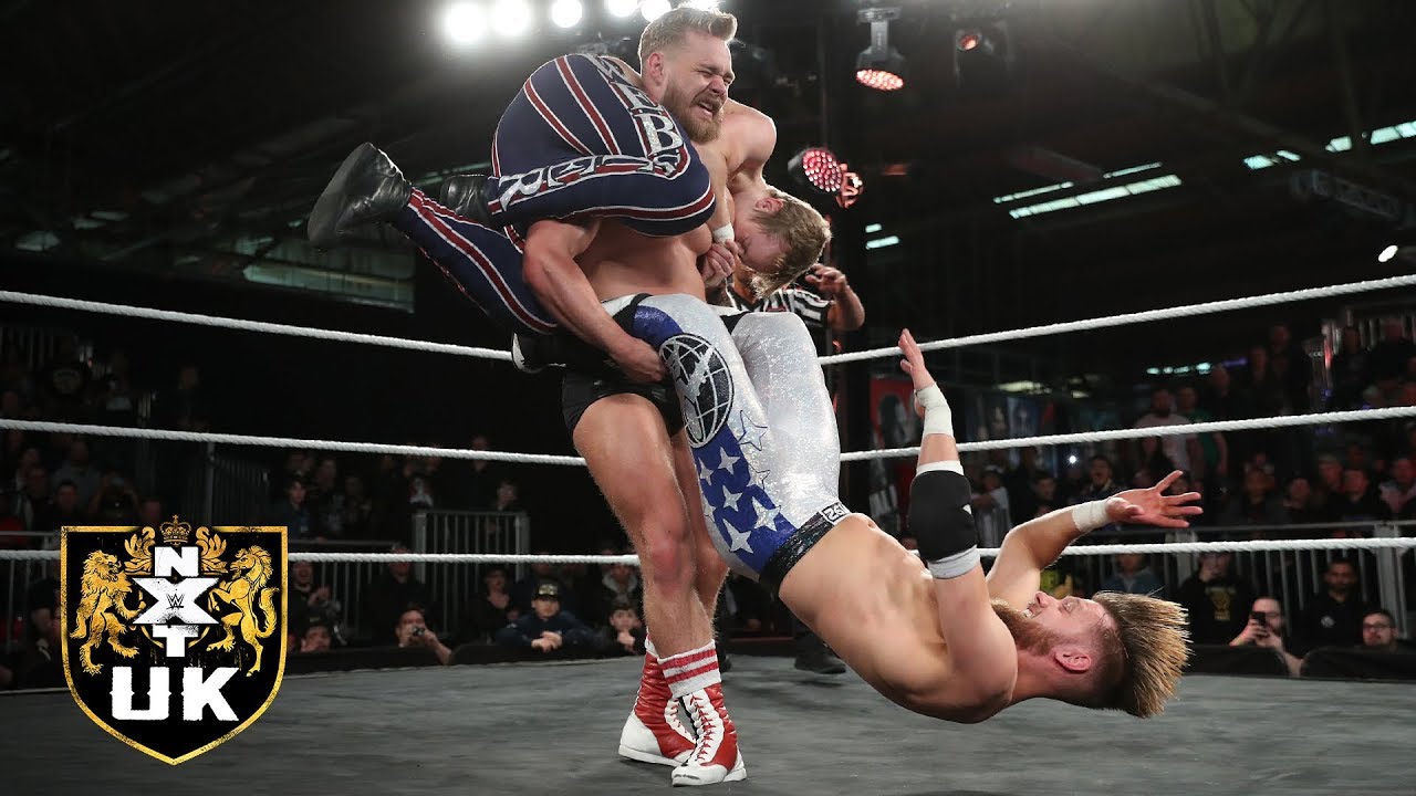 Moustache Mountain's match against Webster & Andrews leaves Brooklyn in awe: NXT UK, April 24, 2019