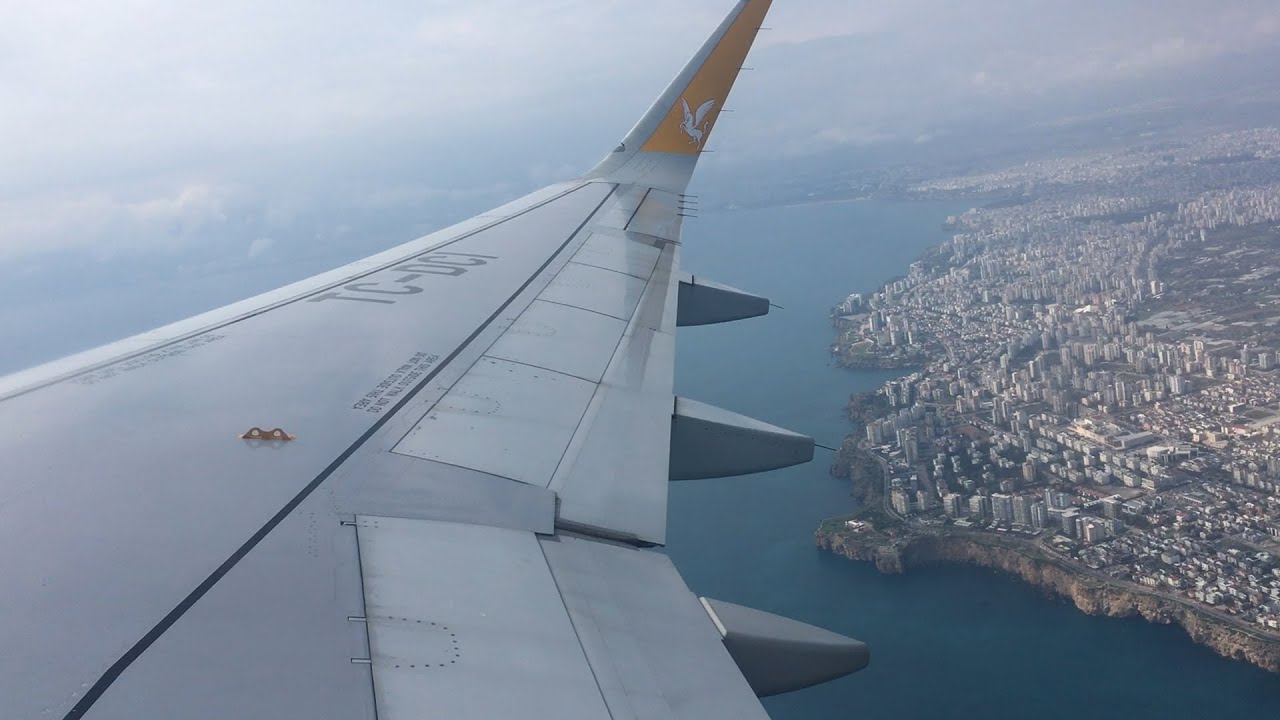 ANTALYA( LTAI ) - SABİHA G&Ouml;K&Ccedil;EN ( LTFJ ) FLY PEGASUS U&Ccedil;UŞU.
