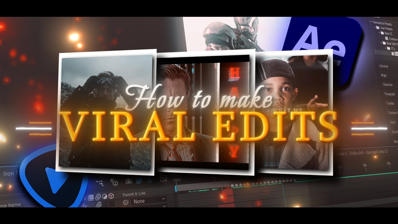 Как создавать вирусные и плавные правки | УЧЕБНОЕ ПОСОБИЕ по After Effects