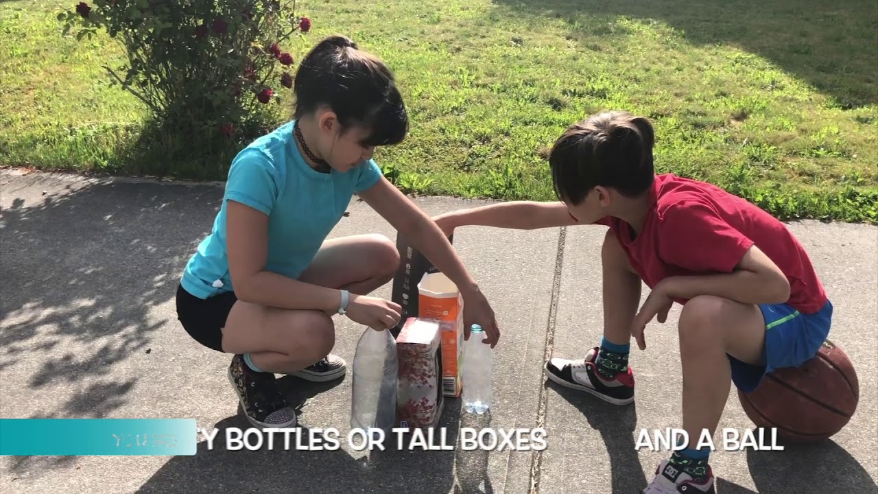 Milk Carton Bowling - Fun activities for kids