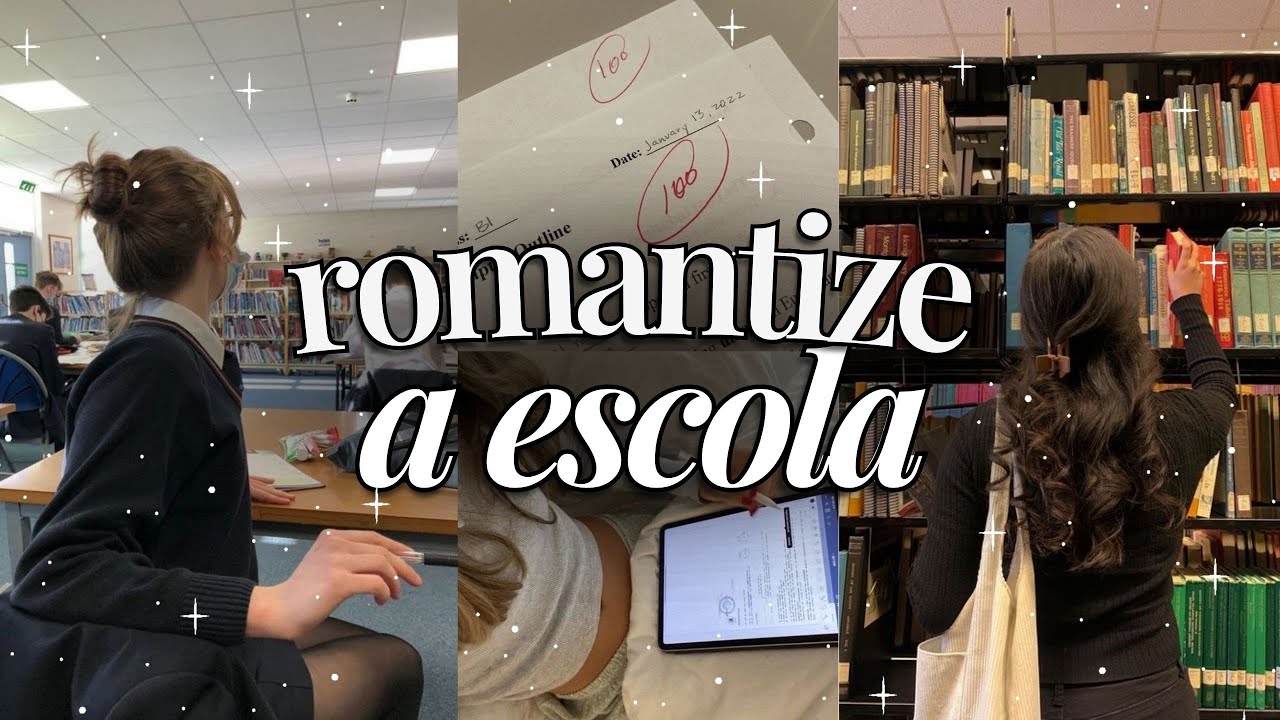COMO ROMANTIZAR a ESCOLA | Transforme seu Ano Letivo ✨🧠🌷