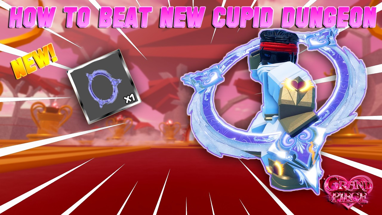 [GPO] HOW TO BEAT NEW CUPID DUNGEON!!!