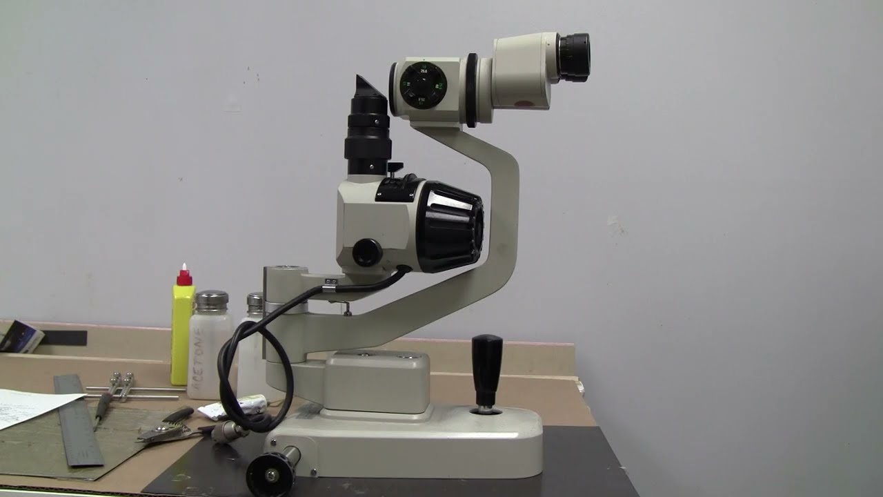 Topcon 2E/4E Slit Lamp Illumination/Diaphragm/Filter Assembly Refurbishment