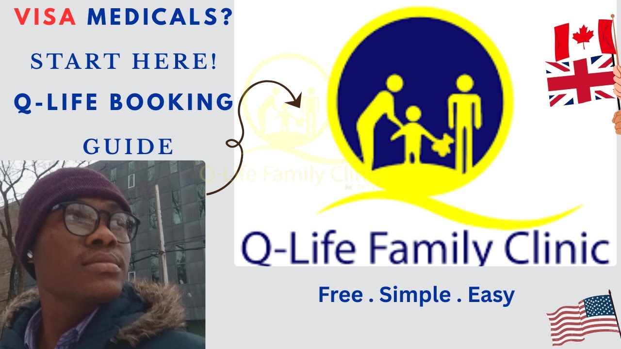 How to Book Q-Life Family Clinic Medicals for Your Visa | Step-by-Step Guide (Canada, US, UK)