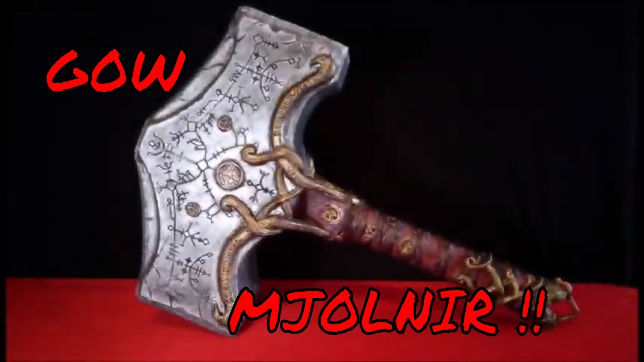 Make The Mjolnir From God Of War - Make Thor's Hammer #sonyplaystation