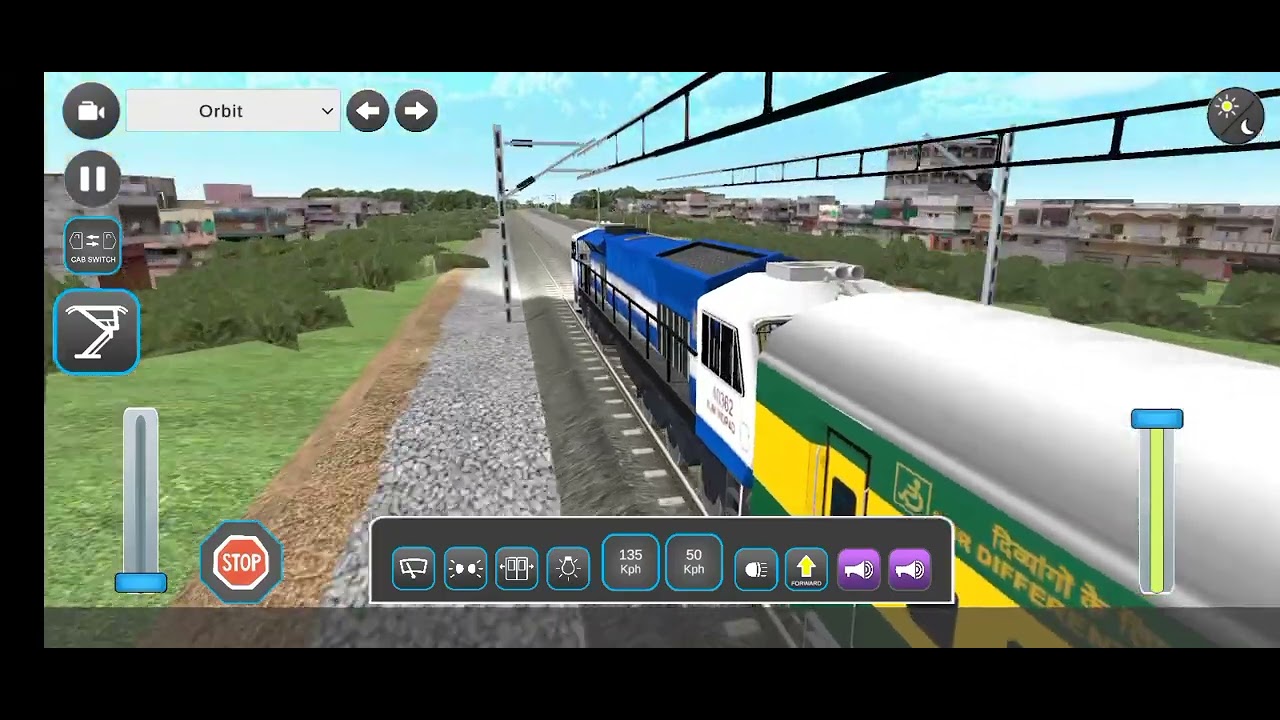 The New train video from WDM Old Garibrat express 🚝🚝