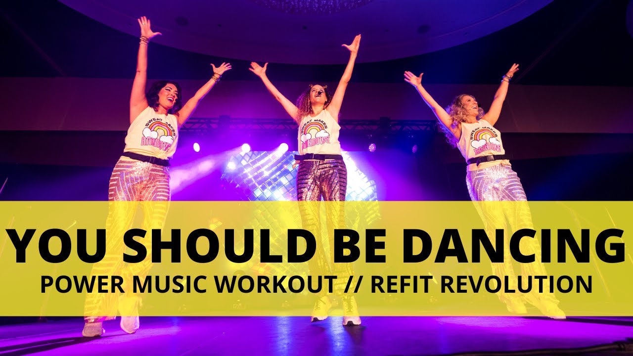 You Should Be Dancing || @WorkoutMusicSource || Dance Fitness Choreography || @REFITREV