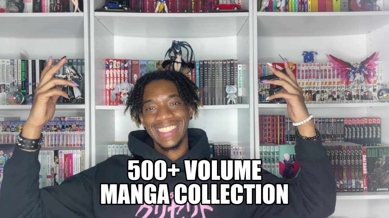 My 500+ Volume Manga Collection + Room Tour! | April 2023