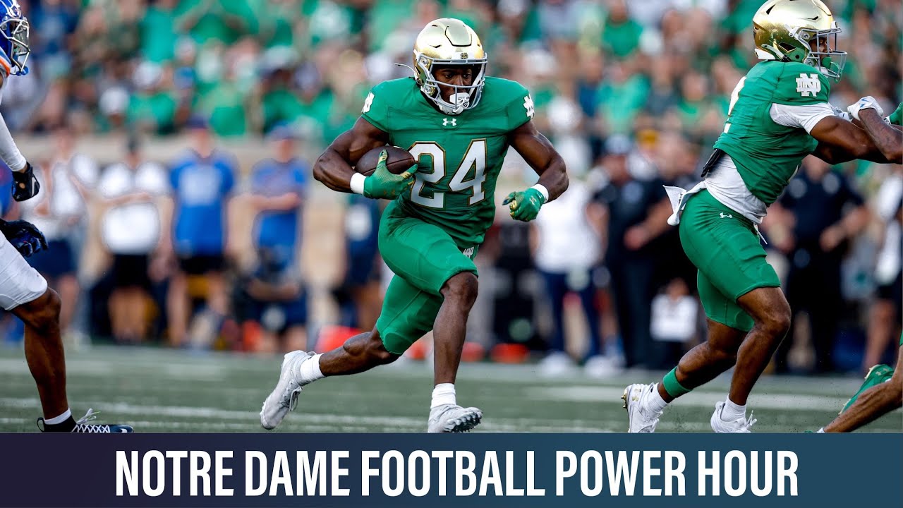 Notre Dame Football Power Hour with Mike Frank and Jamie Uyeyama