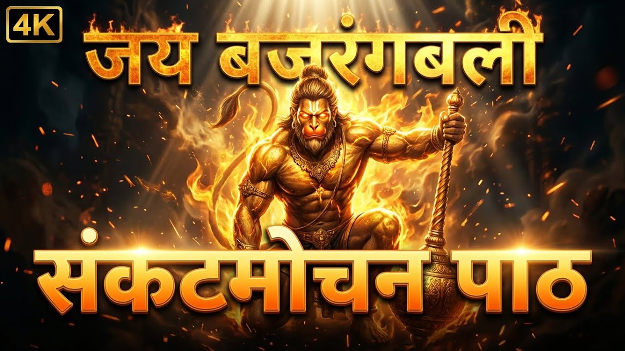 ⚡️संकट मोचन 🙏 भय, बाधा और नकारात्मकता का अंत⚡️BAJRANG BAAN #hanuman #mantra