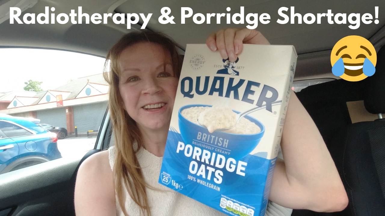 Radiotherapy continues and on the hunt for some porridge!