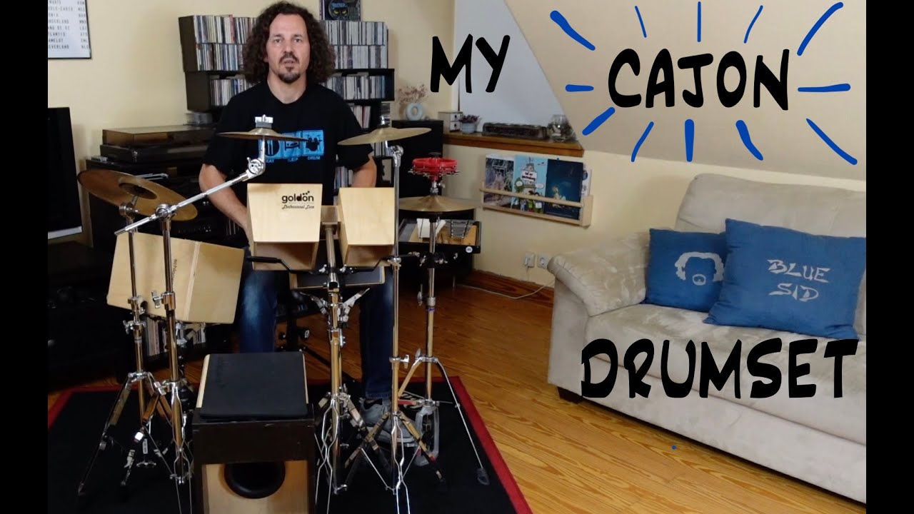 meet my CAJON-drumset - Blue Sid