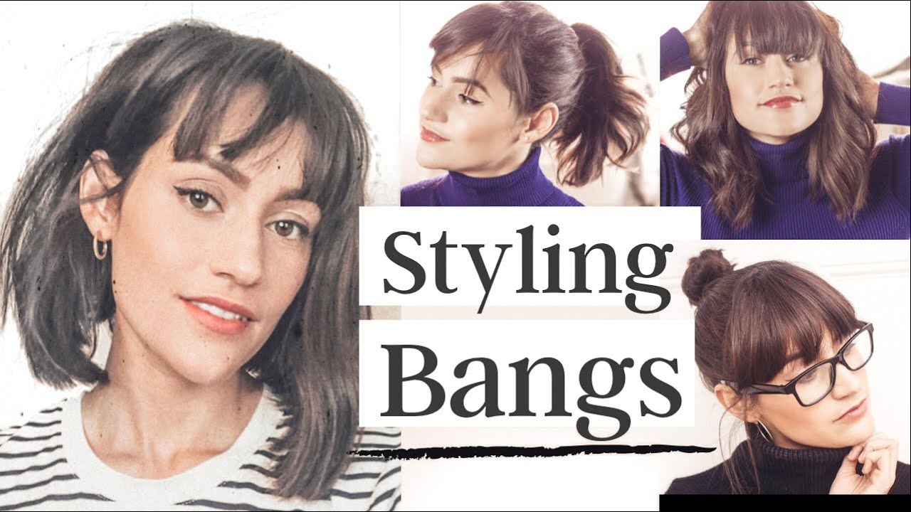 How To: Style Bangs | How I Style My Bangs