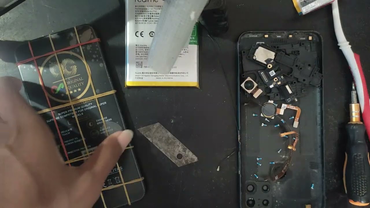 Rakit HP Realme C25s