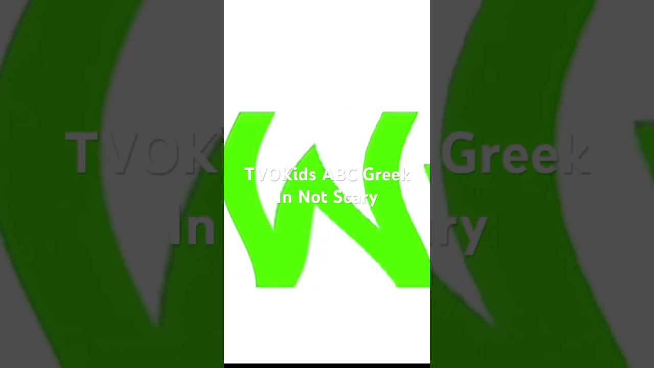 TVOKids ABC Greek in Not Scary #stoplogoeditingtoxic