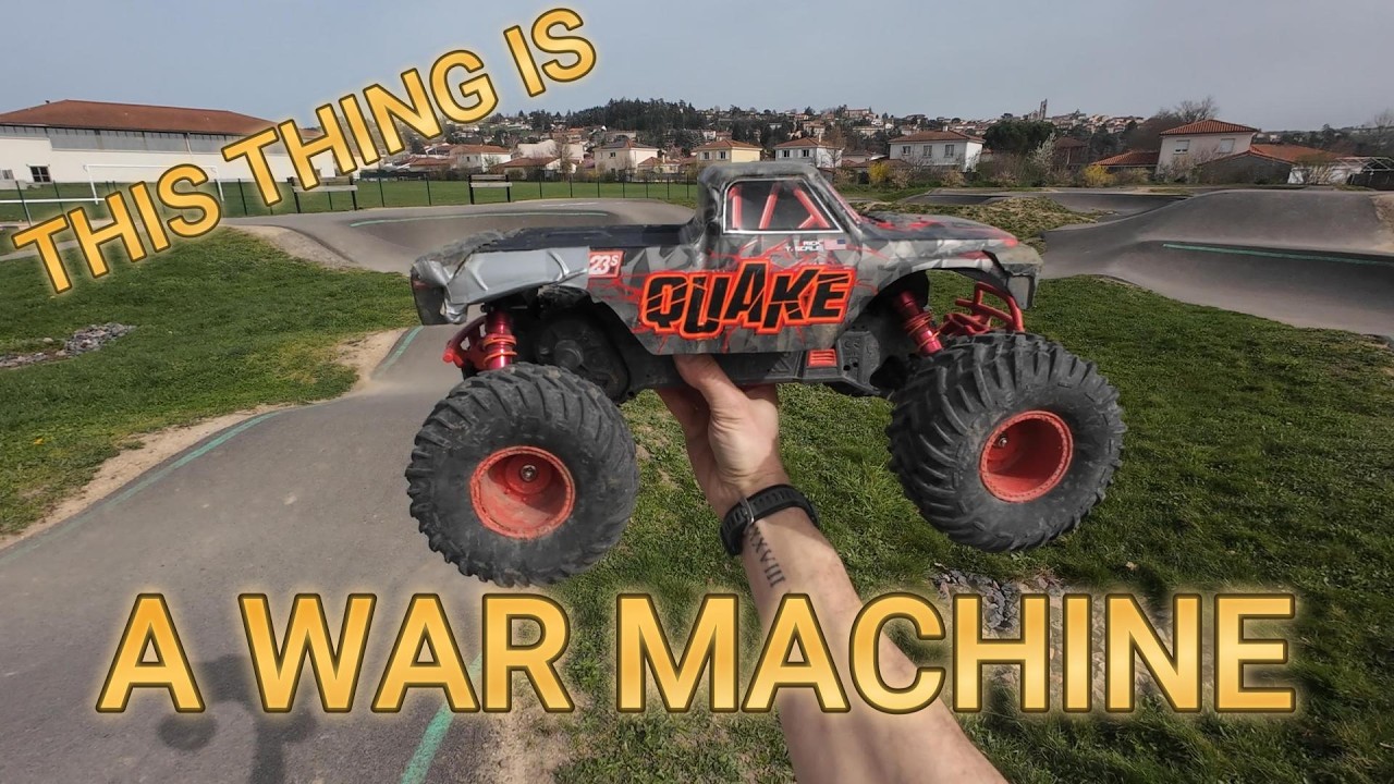 ARRMA QUAKE THIS THING IS A WAR MACHINE!!!!!