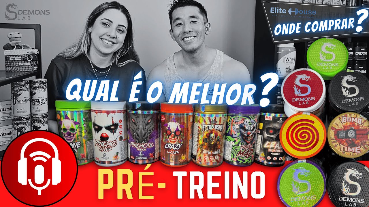 Qual é o Melhor Pré Treino Demons Lab? Onde comprar os pre workouts Demons?