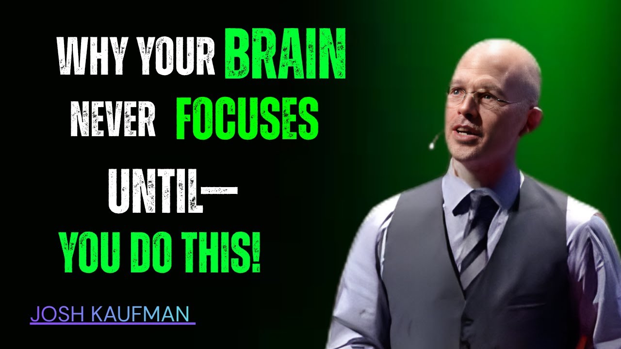 5 Secrets to Force Your Brain to Learn Faster  | Josh Kaufman Motivational Speech