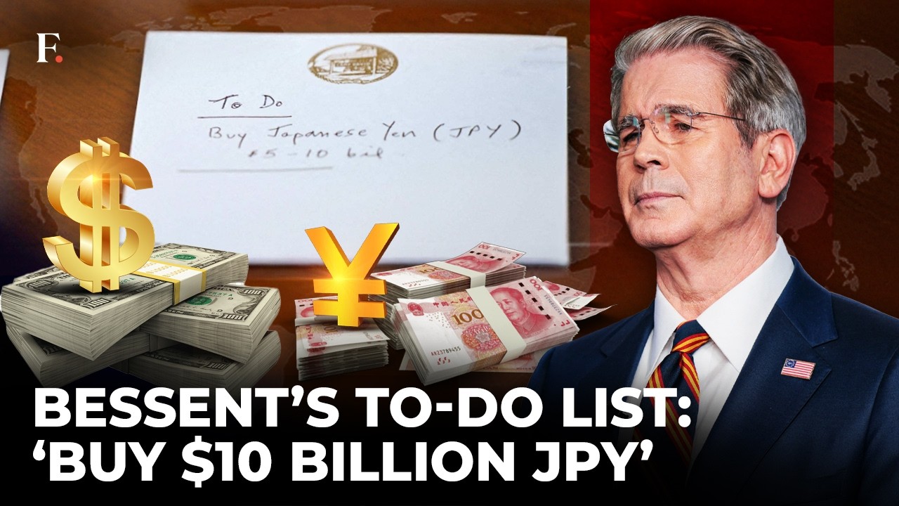 Did the US Plan to Buy Japanese Yen? Report Reveals Bessent's Notes | FP Video