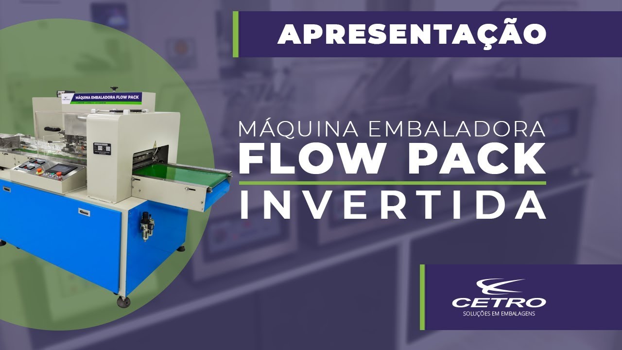 Embaladora Flow pack Invertida