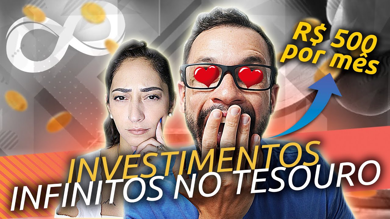 Como REINVESTIR AUTOMATICAMENTE pra SEMPRE no TESOURO DIRETO? QUANTO RENDE R$500 por mês no Tesouro?