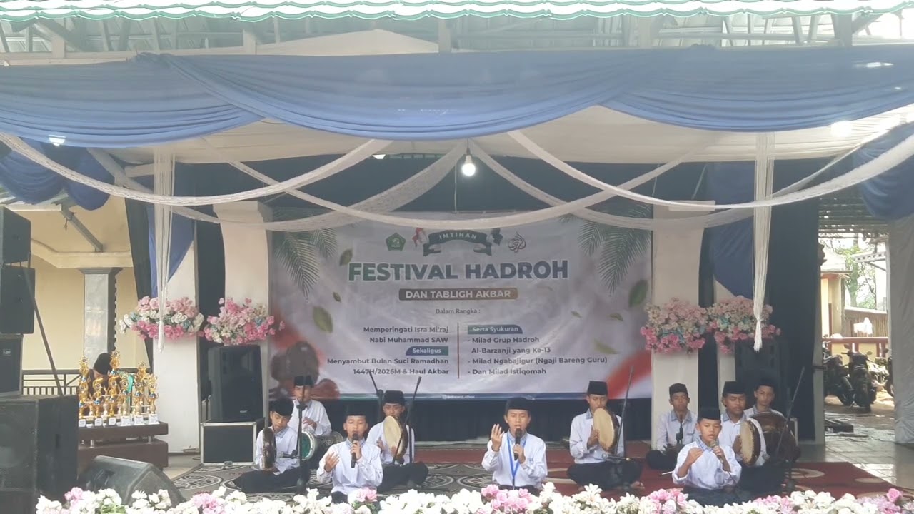 FESTIVAL HADROH no urut 02 GRUP HADROH NURUL QODIR JUNIOR