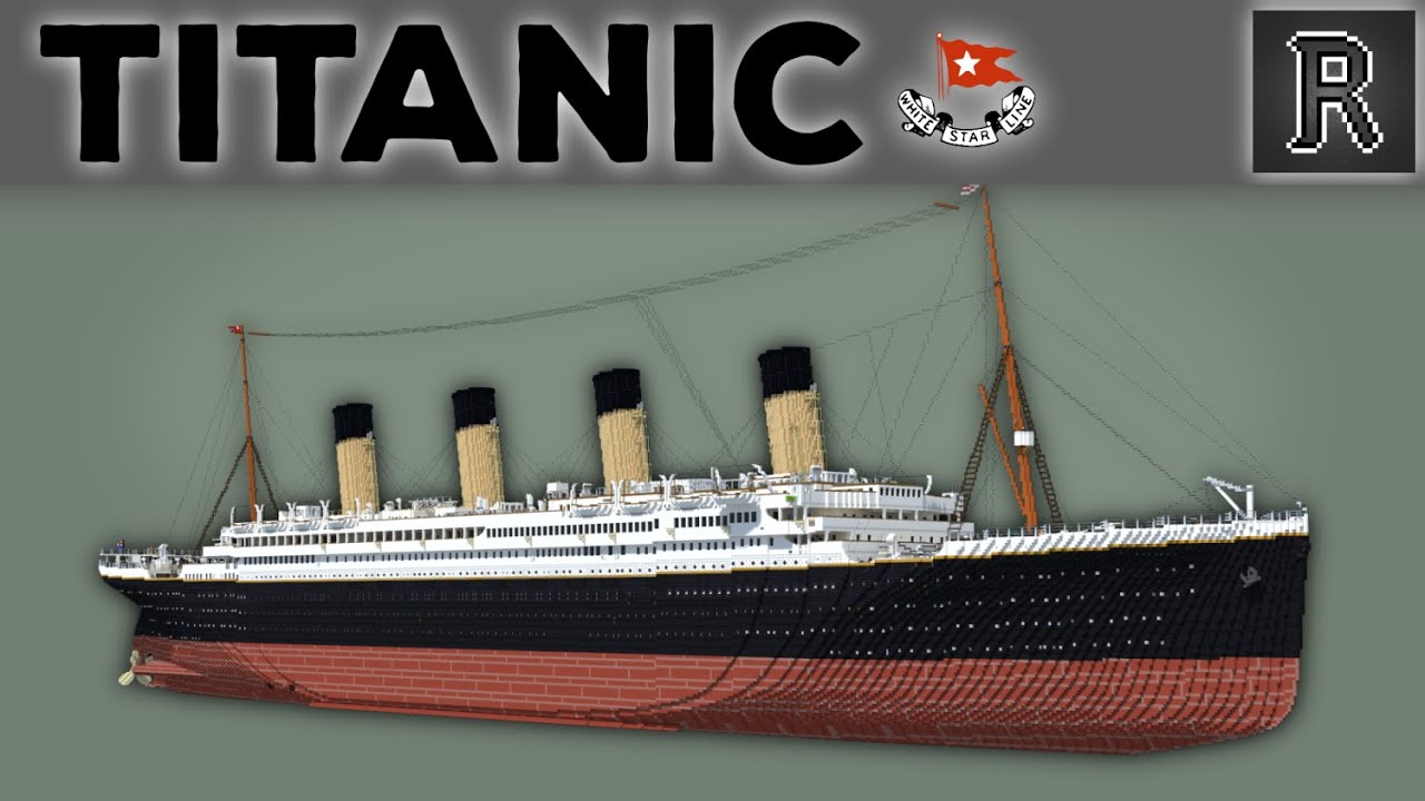 Minecraft: RMS Titanic 3:1 Scale (Download)