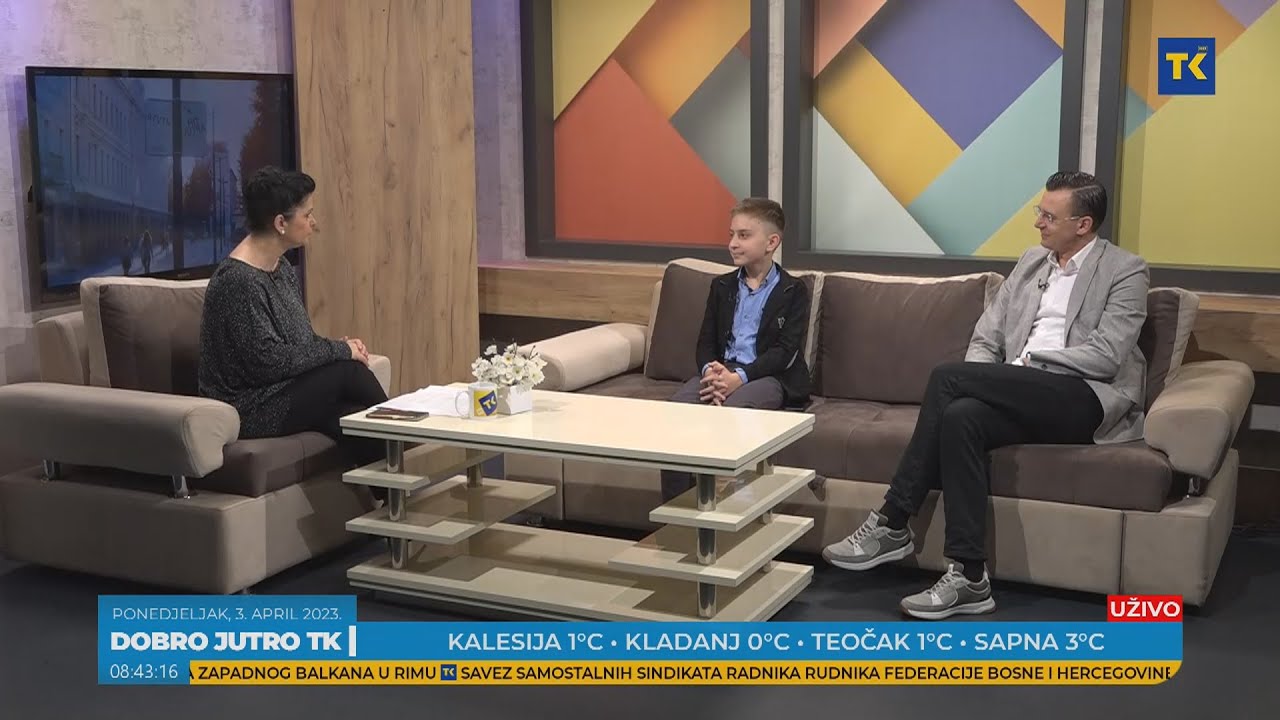 DOBRO JUTRO TK| prof. Jasmin Brašnjić i Ajdin Osmanović