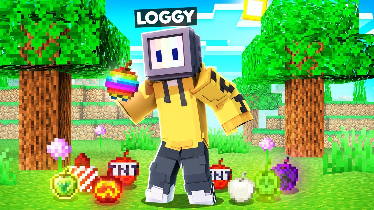 LOGGY KO MILLE SUPER CUSTOM APPLES | MINECRAFT