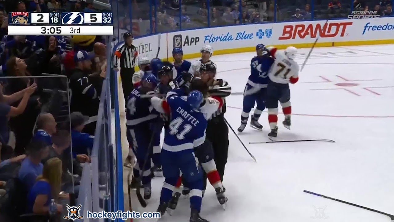 Luke Kunin vs Yanni Gourde & Aaron Ekblad vs Mitchell Chaffee Oct 01, 2025