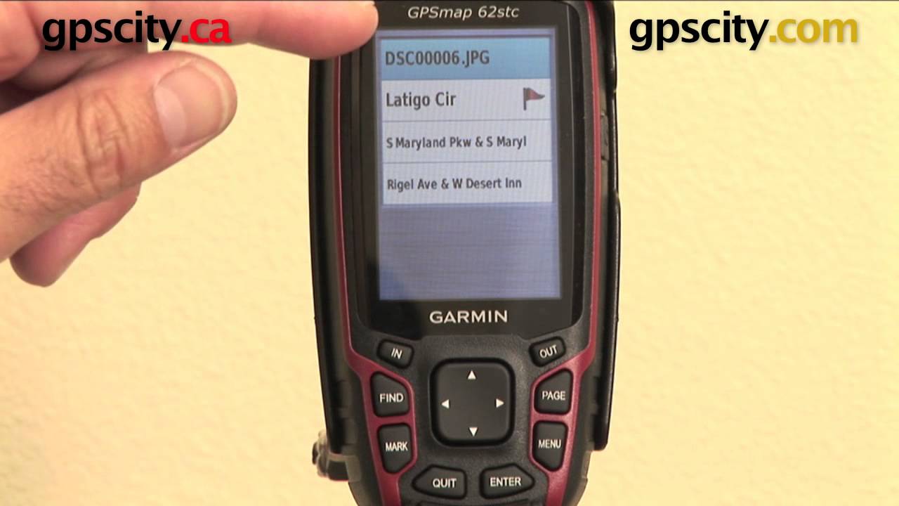 Garmin GPSMAP 62 Series: Active Route Page @ gpscity.com