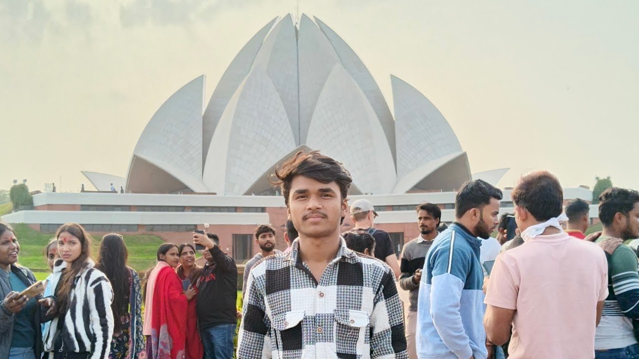 Lotus temple a gaye🥰
