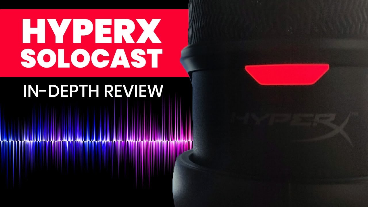 Обзор микрофона HyperX SoloCast — с примерами записей и шумоподавлением