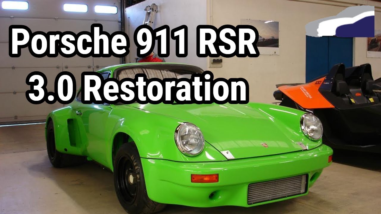 Porsche 911 RSR 3.0 Restoration