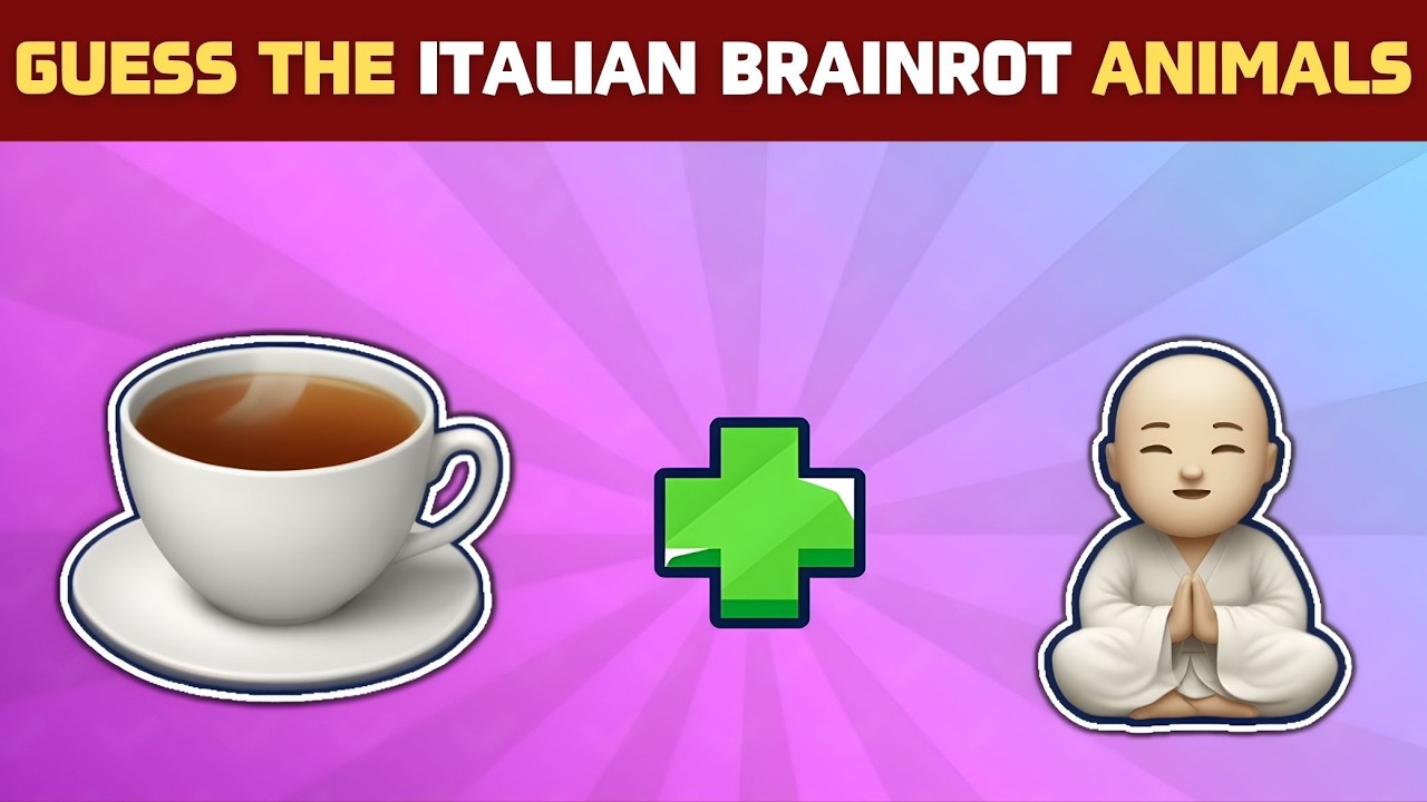 👌I Played GUESS The Italian BRAINROT Animals 😂👻