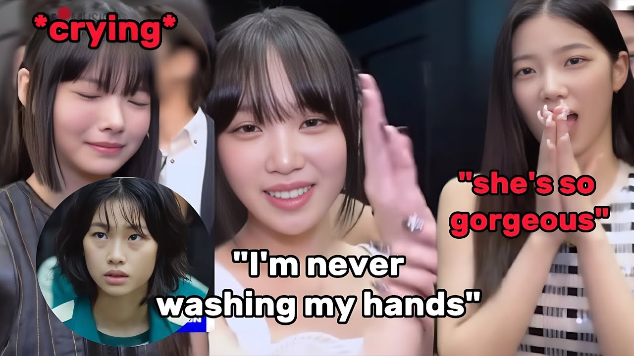 LE SSERAFIM members fangirling over this famous actress (Eunchae crying)