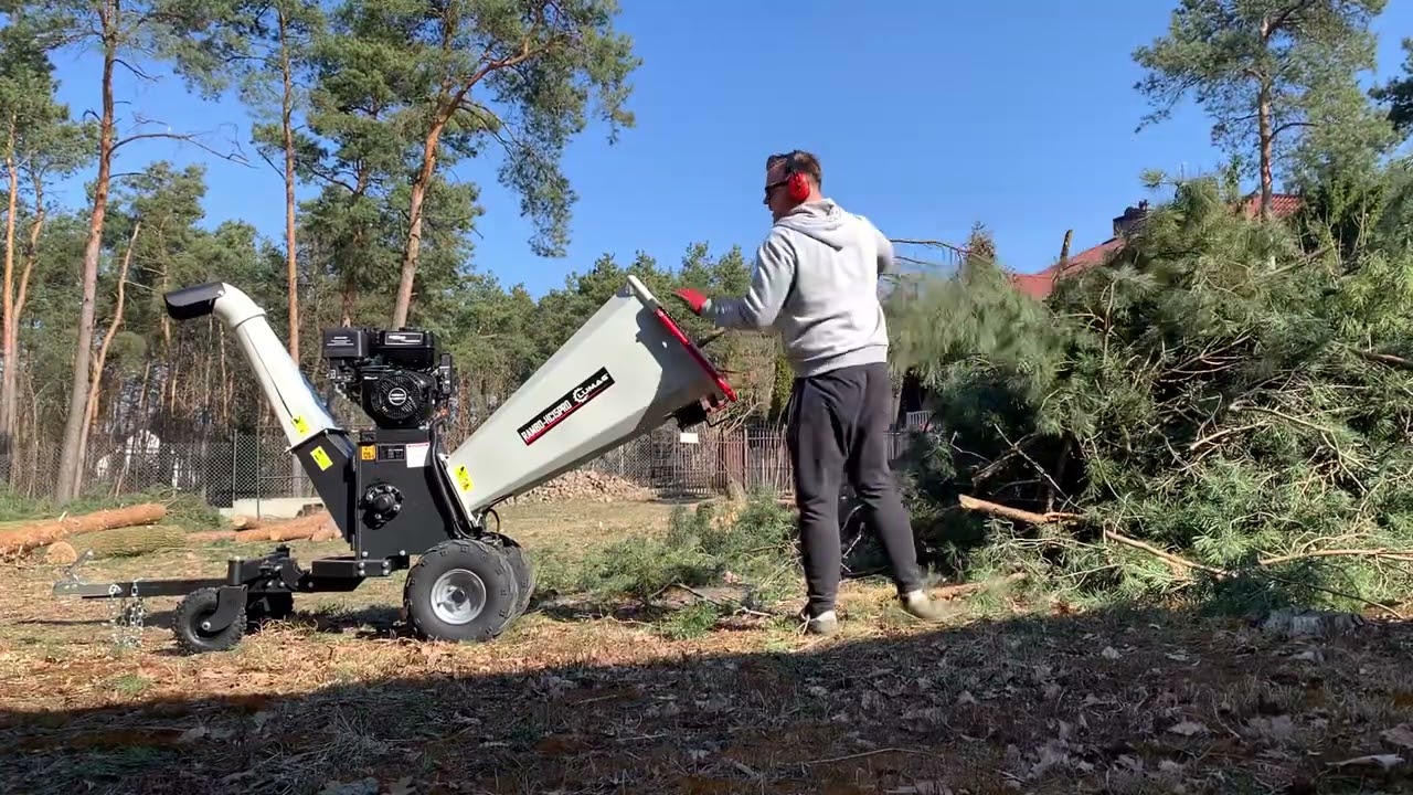 Lumag Rambo HC 15 PRO zrębkowanie gałęzi