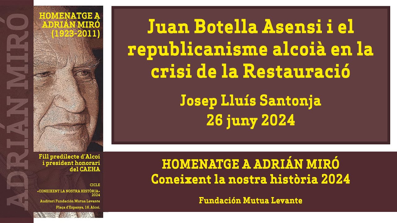 Josep Ll. Santonja: 