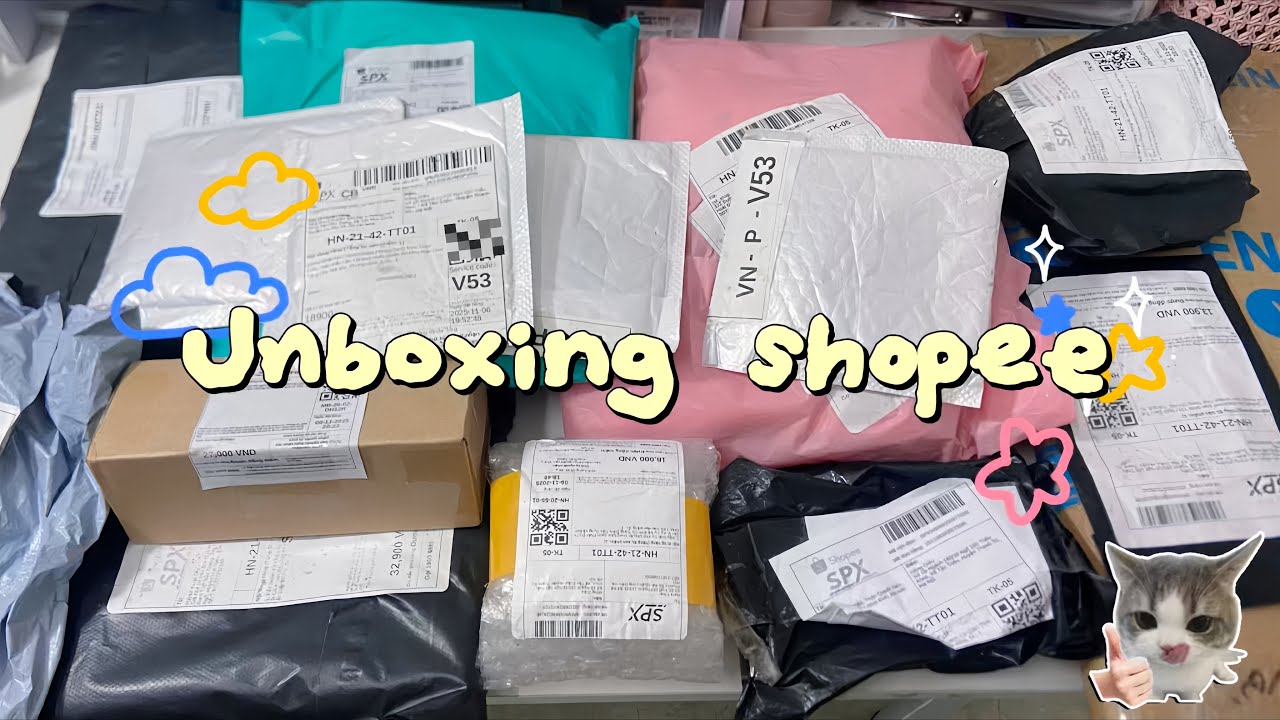 [UNBOXING] Unboxing shopee haul 11/11🫡❤️&zwj;🔥 // M&igrave;nh đ&atilde; mua những g&igrave;?? // Dieuxinhh