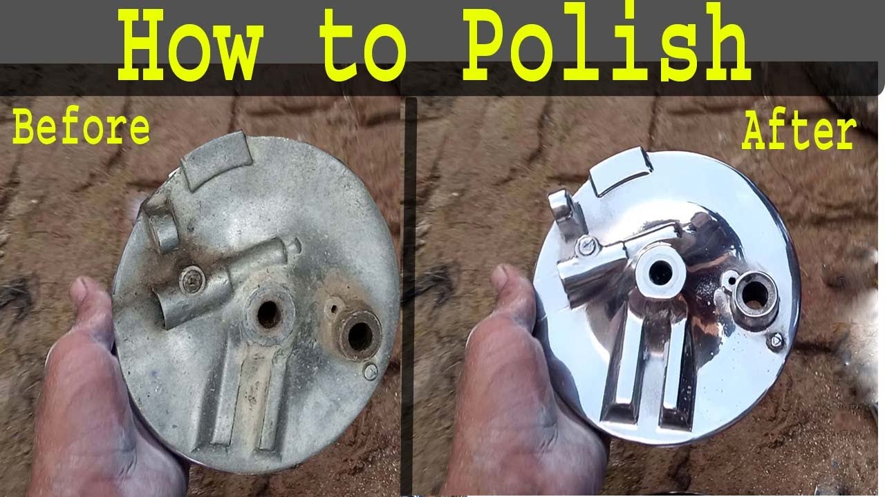 Motorcycle wheel hub restoration