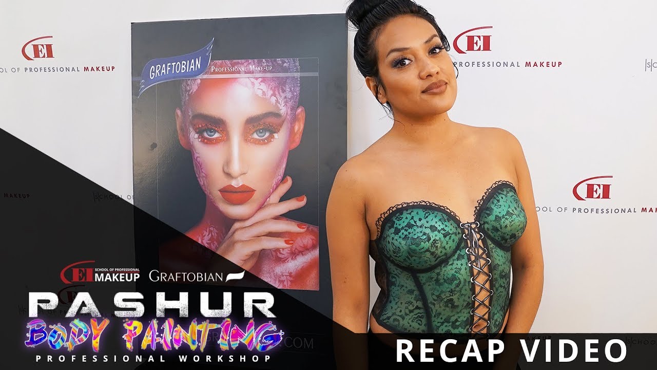 Pashur Body Painting Workshop Recap | EI Makeup School