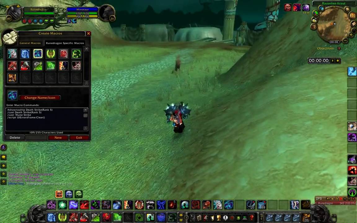 How to make a macro for DK